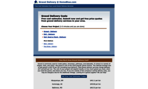 Gravel-delivery.homeblue.com thumbnail