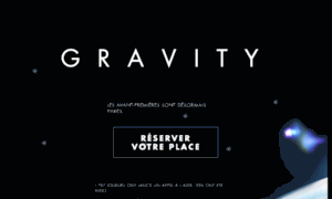 Gravity.warnerbros.fr thumbnail