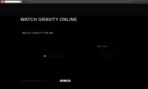 Gravitymovieonline.blogspot.co.at thumbnail