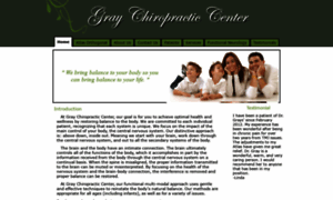 Graychiropracticcenter.com thumbnail