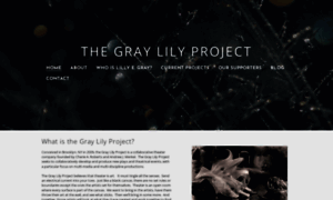 Graylilyproject.weebly.com thumbnail