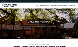 Graysinnwollombi.com.au thumbnail