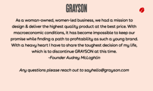 Grayson.com thumbnail