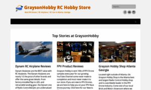 Graysonhobbyshop.com thumbnail