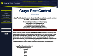 Grayspestcontrol.websyte.com.au thumbnail