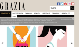 Grazia-magazine.de thumbnail