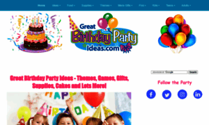 Great-birthday-party-ideas.com thumbnail