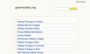 Great-holiday.org thumbnail