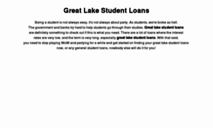 Great-lake-student-loans.com thumbnail