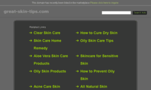 Great-skin-tips.com thumbnail