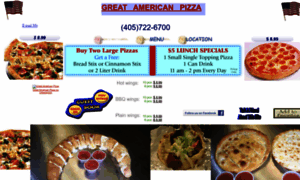 Greatamericanpizzaok.com thumbnail