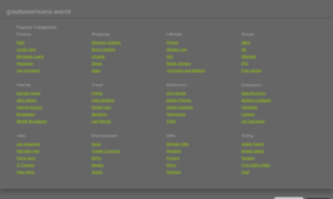 Greatamericans.world thumbnail