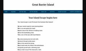 Greatbarrierisland.co.nz thumbnail