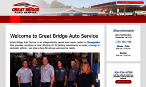 Greatbridgeautoservice.com thumbnail