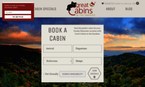 Greatcabinsinthesmokies.com thumbnail