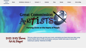 Greatcommissionartists.com thumbnail