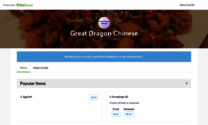 Greatdragonchinese.com thumbnail