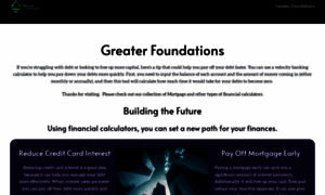 Greaterfoundations.com thumbnail