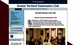 Greaterportland.toastmastersclubs.org thumbnail