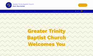 Greatertrinitybaptistchurch.org thumbnail