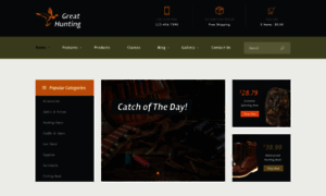 Greathunting.themerex.net thumbnail