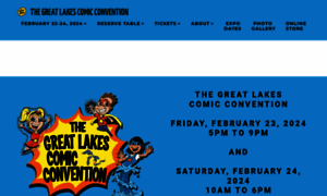 Greatlakescomiccon.org thumbnail