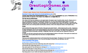 Greatlogicgames.com thumbnail