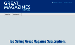 Greatmagazines.com.au thumbnail
