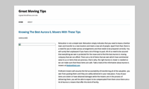 Greatmovingtips.wordpress.com thumbnail