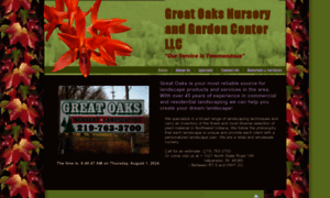 Greatoaksnursery.org thumbnail