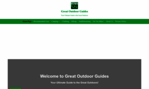 Greatoutdoorguides.com thumbnail