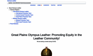 Greatplainsolympusleather.com thumbnail