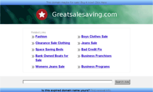 Greatsalesaving.com thumbnail