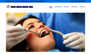 Greatsmilesdentalcare.com thumbnail