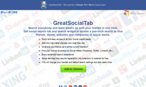 Greatsocialtab.com thumbnail
