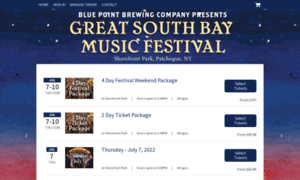 Greatsouthbay.frontgatetickets.com thumbnail