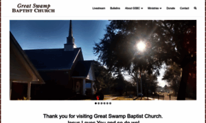 Greatswampbaptistchurch.com thumbnail