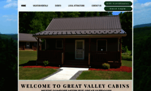 Greatvalleycabins.com thumbnail