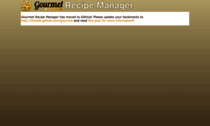 Grecipe-manager.sourceforge.net thumbnail