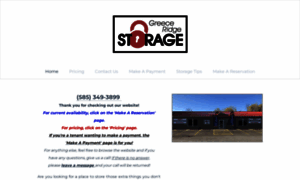 Greeceridgeministorage.com thumbnail