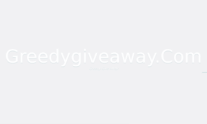 Greedygiveaway.com thumbnail