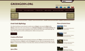 Greek-gods.org thumbnail