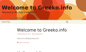 Greeko.info thumbnail