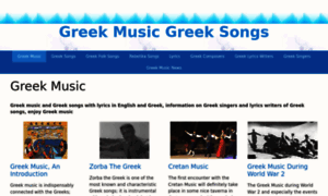 Greeksongs-greekmusic.com thumbnail