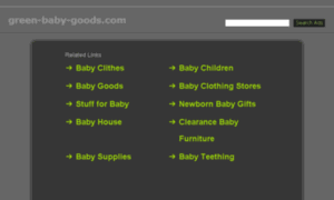 Green-baby-goods.com thumbnail