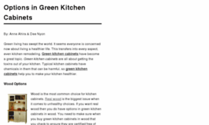 Green-kitchen-cabinets.net thumbnail