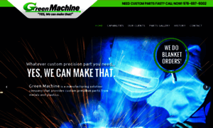 Green-machine-company.com thumbnail