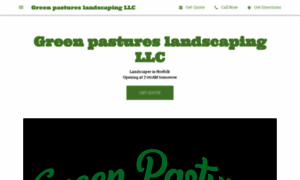 Green-pastures-landscaping-llc.business.site thumbnail