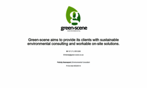 Green-scene.co.za thumbnail