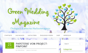 Green-wedding-magazine.greenweddingcompany.de thumbnail